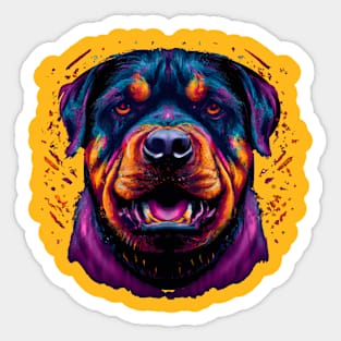 Rottweiler Rott Design Sticker